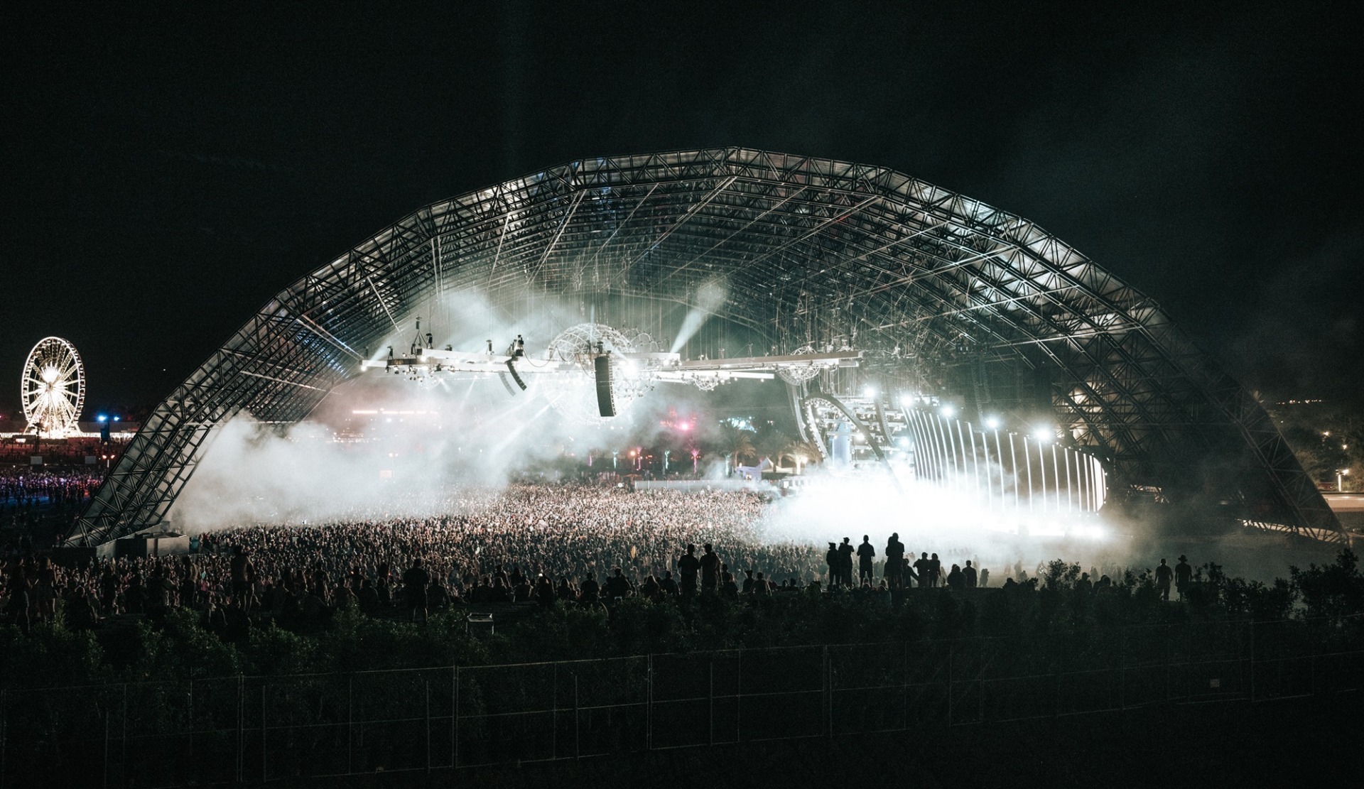 1300+ Elation Lights Dazzle Coachella 2024 Gallery Image coachella 2024 sahara tent 5 