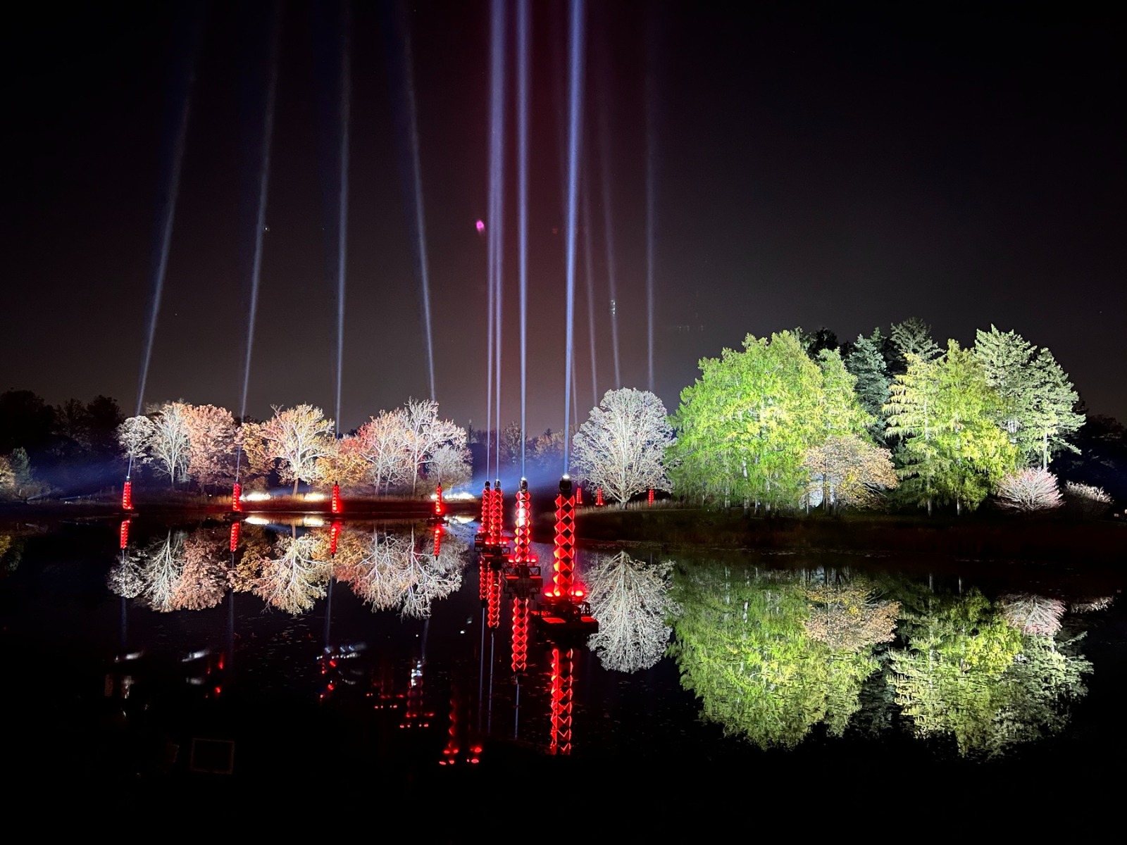 Lighting The Way:  ILC’s Pioneering Use Of Elation’s Proteus FixturesGallery Image ilc and proteus  morton arboretum 5 